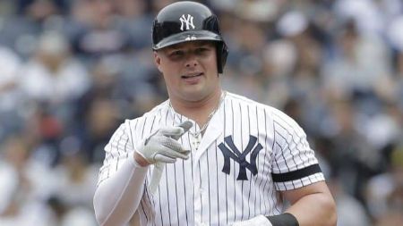 Luke Voit was traded by the Cardinals to the New York Yankees on July 27, 2018.